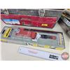 Image 2 : Grouping/Combo: Wagner Paint Edge Roller; Paint Brushes; Dry Wall Knives; Plastic Tool Box; etc (Too