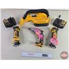 Image 1 : DeWalt Cordless Tool Combo:  - Vacuum - (2) Rotary Zip Tools - Dry Wall Screw Gun - 2 Chargers