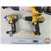 Image 2 : DeWalt Cordless Tool Combo:  - Reciprocating Saw - 1/4" Drive Impact - Flashlight - Drill - Charger 