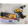 Image 3 : DeWalt Cordless Tool Combo (20v) :  - Hammer Drill - 1/4" Impact - Angle Grinder - Flashlight - Batt