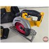 Image 2 : DEWALT 20v Circular Saw with Battery / Charger & Bag