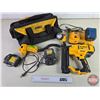 Image 1 : DeWalt Cordless Tool Combo  :  - Snake Light (18v) - Brad Nailer (20v) - Tool Bag - Battery - Charge