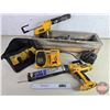 Image 1 : DeWalt Cordless Tool Combo  :  - (2) Caulking Guns (825ml & 300ml Size) - Chargers - Battery