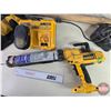 Image 2 : DeWalt Cordless Tool Combo  :  - (2) Caulking Guns (825ml & 300ml Size) - Chargers - Battery