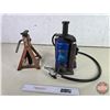 Image 2 : Powerfist 20 Ton Pneumatic Bottle Jack with Small Jack Stand  (Bottle Jack Minimum Height 10-1/4")