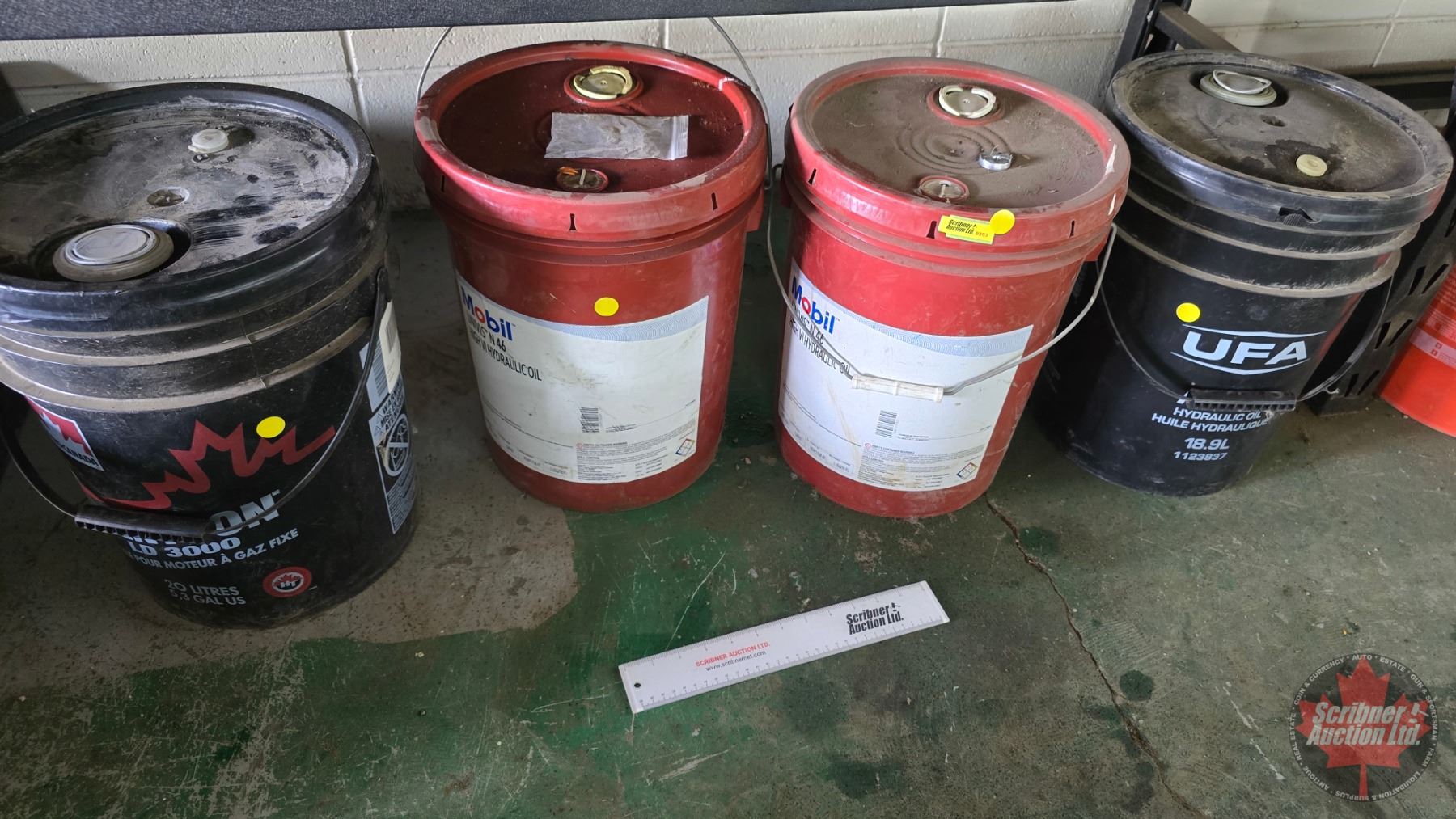 Combo (4) Five Gallon Pails - Variety Contents - (1) Sentron LD3000 ...