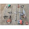 Image 2 : Weed Eaters Combo (3) Gas Powered: - Husqvarna - STIHL - Featherlite