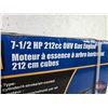 Image 2 : Powerfist 7-1/2HP Air Cooled Engine (Gas) (Unopened in Orig Box) (15"H x 15-1/2"W x 13-1/2"D)