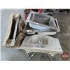 Image 1 : Combo: Variety Sinks (3) & Range Hood 24"
