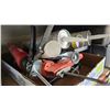 Image 7 : Grouping: Ratchet Straps; Yardworks Battery; Paint Troughs; Silicone Gun & Silicone; Electric Charge