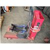 Image 1 : Ranger Pneumatic Wheel Lift (Model RWL-350) & Axle Drain Pans  (Lift Measures: 36"H x 14-1/2"W x 56"