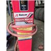 Image 2 : Ranger Pneumatic Wheel Lift (Model RWL-350) & Axle Drain Pans  (Lift Measures: 36"H x 14-1/2"W x 56"