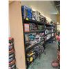 Image 1 : Warehouse Shelving/Racking (4 Sections) (6ft H x 2ft D x 26ft L) c/w Peg Board (NOT WITH CONTENTS SH