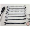 Image 2 : Snap-On Tools : Combination Wrenches (8), Corws Feet (2) & Allen Screw Driver