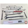 Image 2 : Snap-On Tools : Combination Flex Head Ratcheting Wrenches (8), Open End/Offset Wrenches (6), Tension