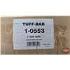 Image 2 : Tuff-Bar® 1-0553 - 3" Cab Length Polished Round Bent Tube Step Bars