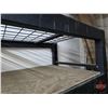 Image 2 : Industrial Warehouse Racking (Black) : 6ft Total (Assembled as Pictured) c/w Peg Board