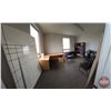 Image 2 : OFFICE ROOM LOT : L-Shaped Desks (2), Standing Desk (Motor Not Working), Chairs (3), Whiteboards (2)