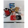 Image 1 : Morphy Richards Kettle - Tested, Desk Lamp - Tested, Ziploc Bags, Ice Trays, Cake Decoration, Misc.
