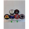 Image 1 : (6) Hockey Pucks: Co-op, Team Canada, Misc