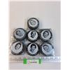Image 1 : (7) Hockey Pucks: Dryden, Mahovlich, Awrey, Ratelle, Bergman, Esposito, Johnston