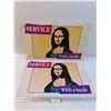 Image 1 : Service w/a Smile - Mona Lisa Smile Poster - 22" x 14"