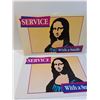 Image 2 : Service w/a Smile - Mona Lisa Smile Poster - 22" x 14"