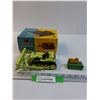Image 1 : Corgi Major Metal Die Cast Model Dozer - 6" Long & Dozer Tin Model - 1.5" Long