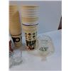 Image 4 : Assorted Cups & Mugs: Hockey, Saskatchewan Roughriders, The Keg Shot Glasses, Misc