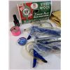 Image 2 : Lot: Steel Wool, Caulking Guns, Grease Gun, Work Gloves, Misc