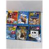 Image 3 : (10) DVD Movies (Incredibles, Up, Ratatouille)