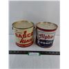 Image 1 : (2) Vintage Honey Tins (Sasco & Alpha)