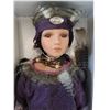 Image 3 : Cathay Collection Porcelain "Mia" Doll w/Certificate - 24" Tall
