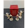 Image 2 : (4) Carlton Cards "Marilyn Monroe" Statuettes - Approx 5" Tall - 1 Hand Missing