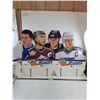 Image 1 : (4) Kraft NHL Players Cardboard Cutouts (Jagr, Sakic, Kariya, Pronger) - PICK UP