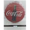 Image 1 : Coca-Cola Bottle Cap Wall Art - 16" Dia