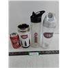 Image 1 : (3) Montreal Canadiens Sports Bottles, Empty Coke Can