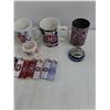 Image 3 : Montreal Canadiens Mugs, Coin Banks, Stickers, Lighters, Misc.