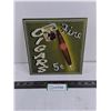 Image 1 : Vintage Metal 3D "Fine Cuban Cigars" 8.5" x 9" Sign
