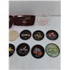 Image 3 : Vintage Ash Trays, Coasters, Mini Vise, Misc.