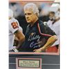 Image 2 : Framed Autographed 18" x 18" Wally Buono - CFL's Winningest Coach - Authenticity Not Guaranteed