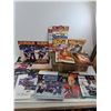 Image 2 : Large Assortment Mostly Hockey Pictures/Products/Newspapers/Calendars Memorabilia - Old Suitcase