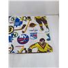 Image 2 : (2) Vintage 64" x 36" 1970's NHL Drapes