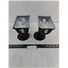Image 1 : (2) Halogen Outdoor Lights - Untested