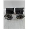 Image 2 : (2) Halogen Outdoor Lights - Untested
