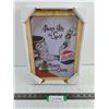 Image 1 : 'Vintage Look' Pepsi-Cola Bottle Opener/Advertisement - 13.5" x 10"