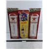 Image 1 : (3) Sealed Metal Thermometers (Pepsi-Cola & Texaco)