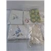 Image 2 : Assorted Vintage Table Linens & Doilies