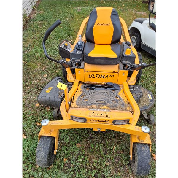 Ultima "Cub Cadet" ZT1 50" Riding Mower - Tested