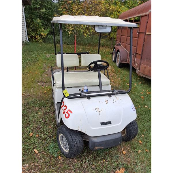 Yamaha Gas-Powered Golf Cart - Tested
